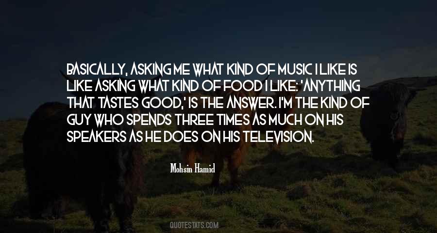 Quotes About Good Food And Music #180446