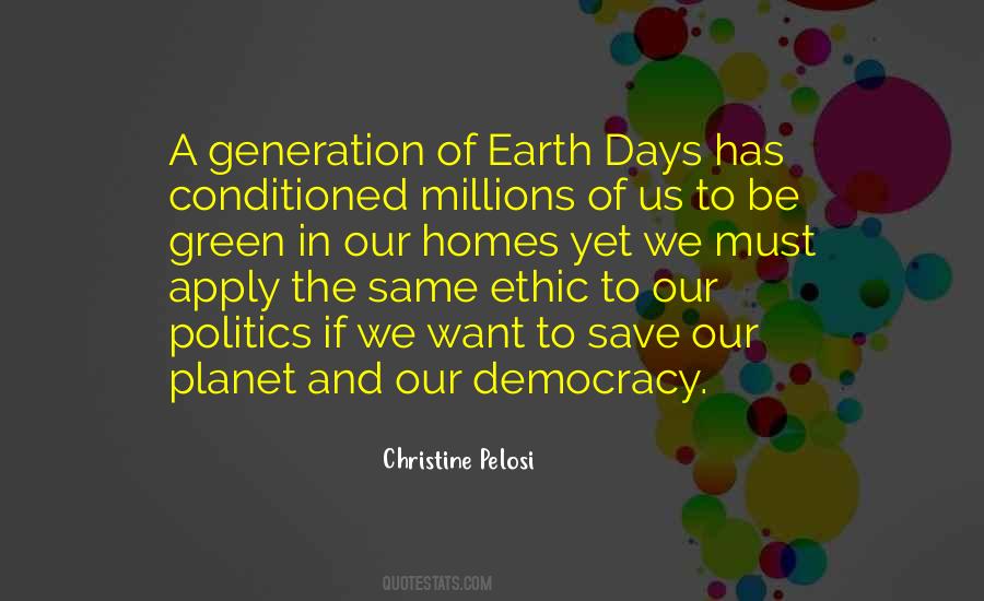 Quotes About Save Our Earth #61910