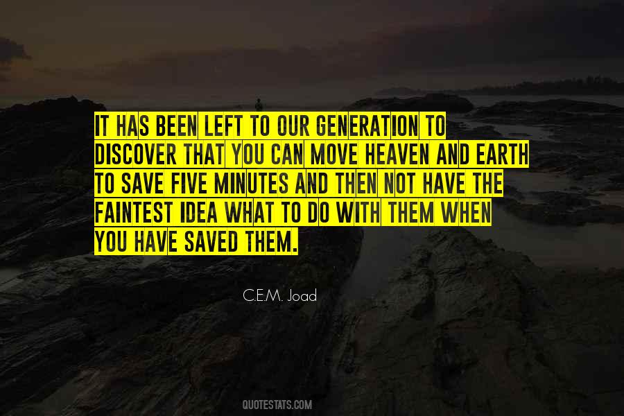 Quotes About Save Our Earth #9652