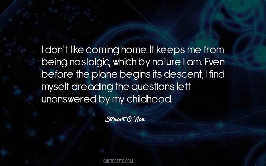 Quotes About Your Childhood Home #665080