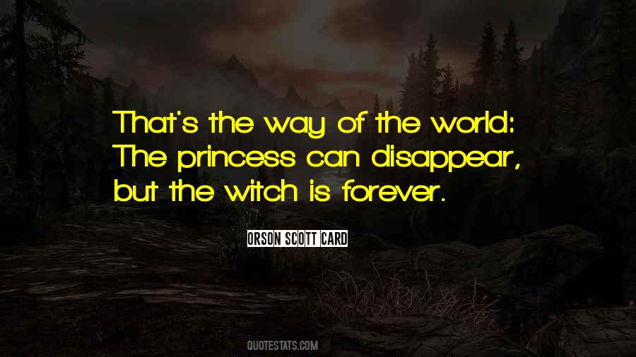 Quotes About The Way Of The World #1026326