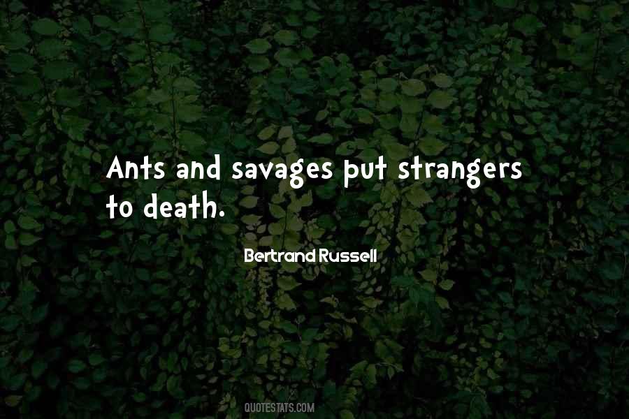 Quotes About Savages Death #1771762