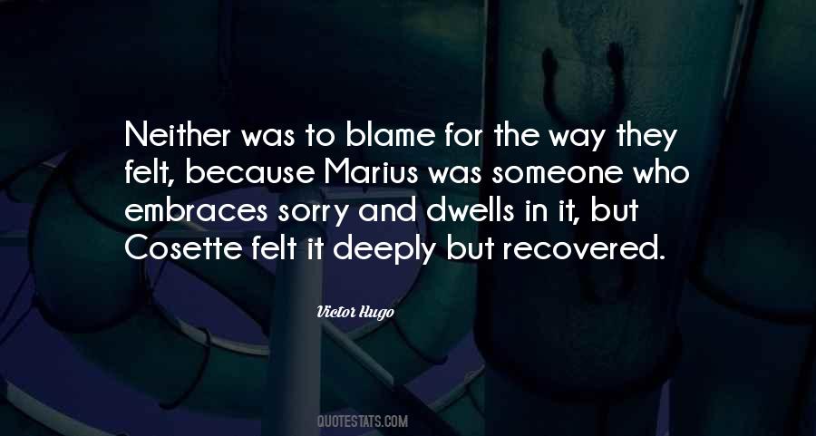 Blame Someone Quotes #334299