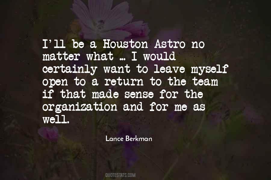 Quotes About Houston #1873075
