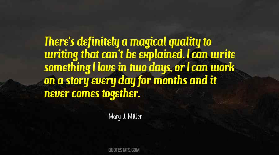 Quotes About Writing A Love Story #1076263