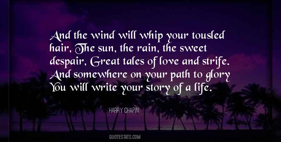 Quotes About Writing A Love Story #1163234