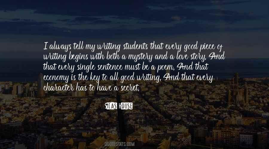Quotes About Writing A Love Story #1557716
