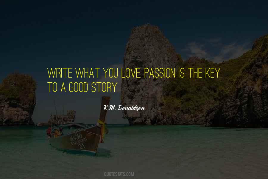 Quotes About Writing A Love Story #1810757