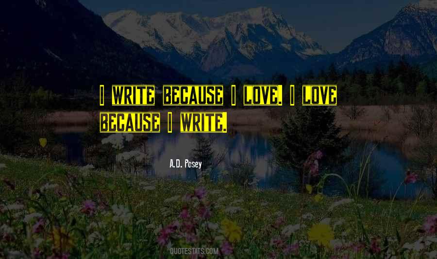 Quotes About Writing A Love Story #742657