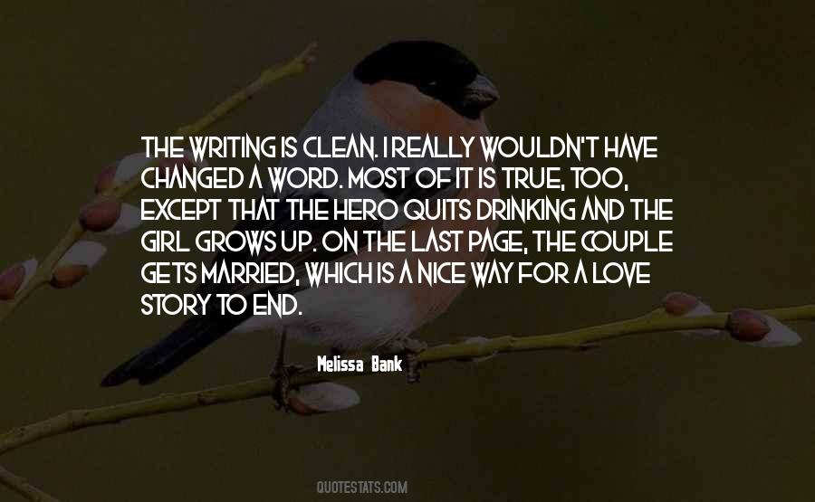 Quotes About Writing A Love Story #897014