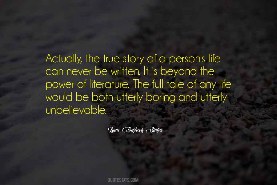 Quotes About A Person's Life #958550