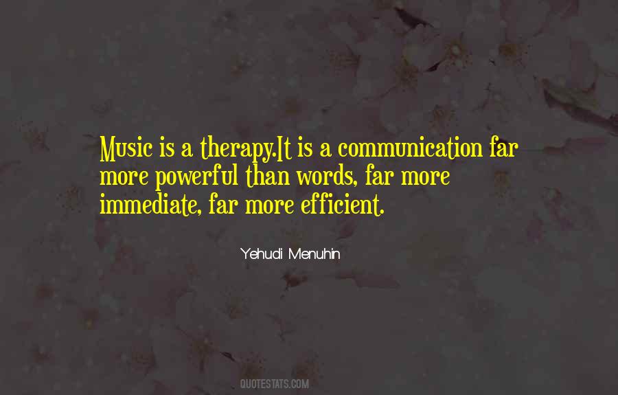 Music As Therapy Quotes #1413772