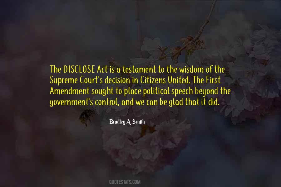Quotes About The Supreme Court #1259707