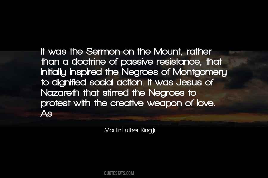 Jesus Sermon On The Mount Quotes #1610233