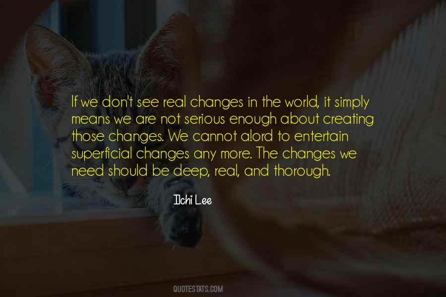 Quotes About Changes In The World #1134389