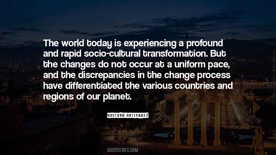 Quotes About Changes In The World #849738