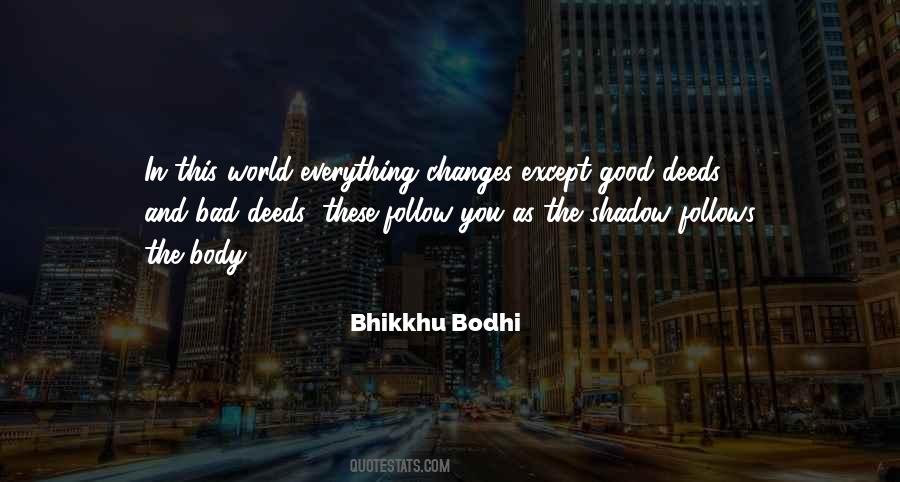 Quotes About Changes In The World #860994