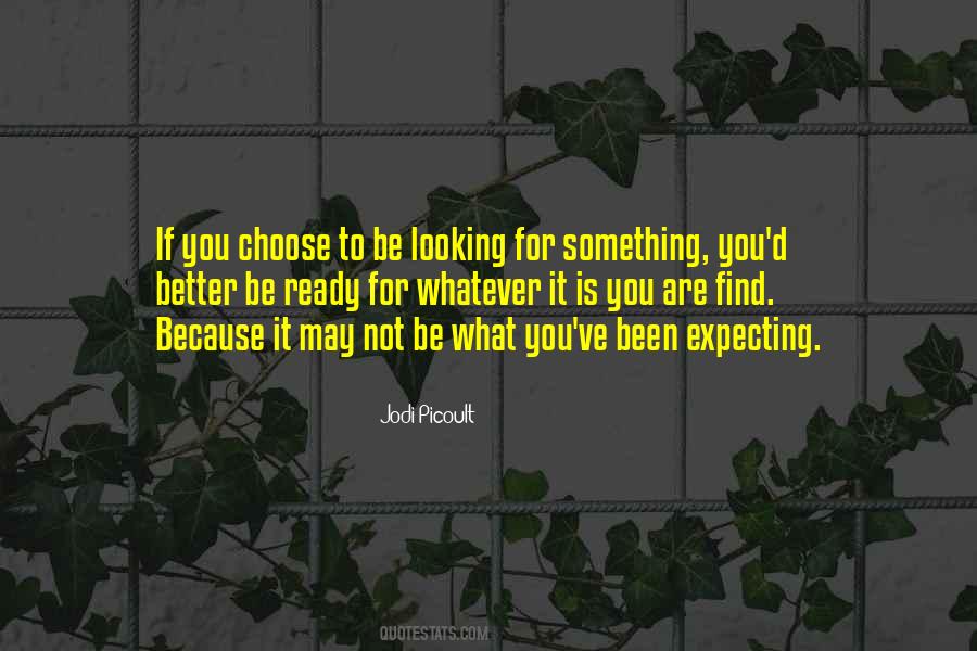 Quotes About Looking For Something Better #1219842