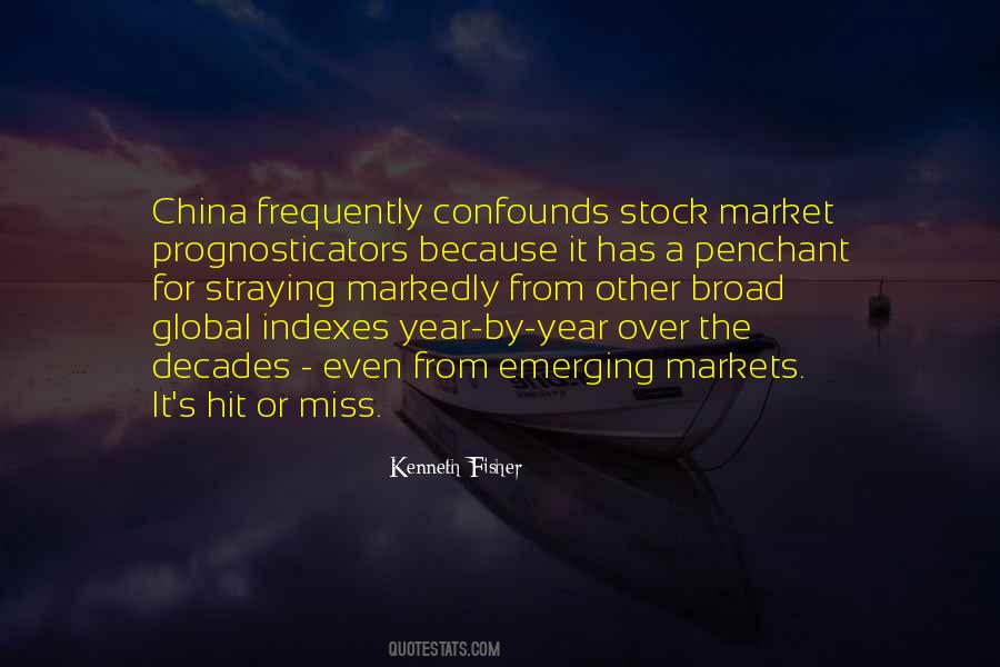 Quotes About Global Markets #1047051