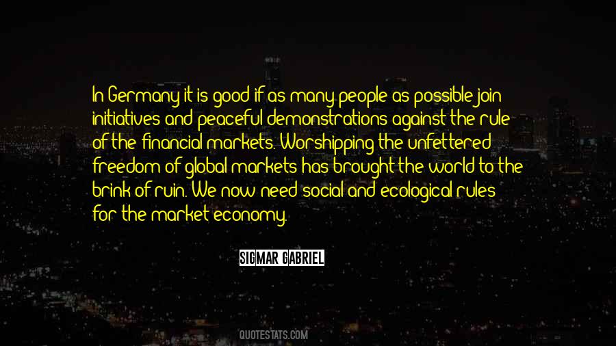 Quotes About Global Markets #1537153