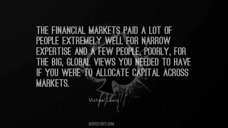 Quotes About Global Markets #1572900