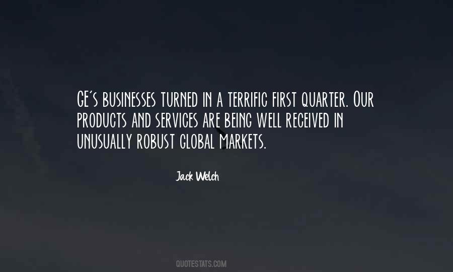 Quotes About Global Markets #1637502