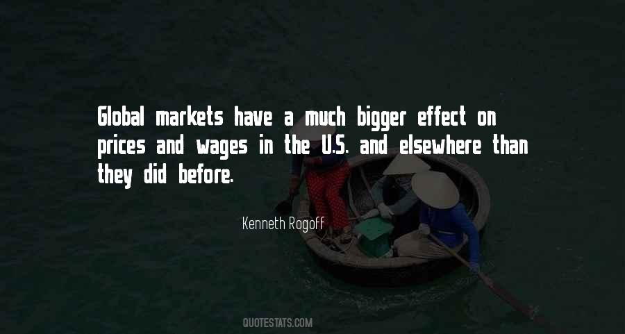 Quotes About Global Markets #213978