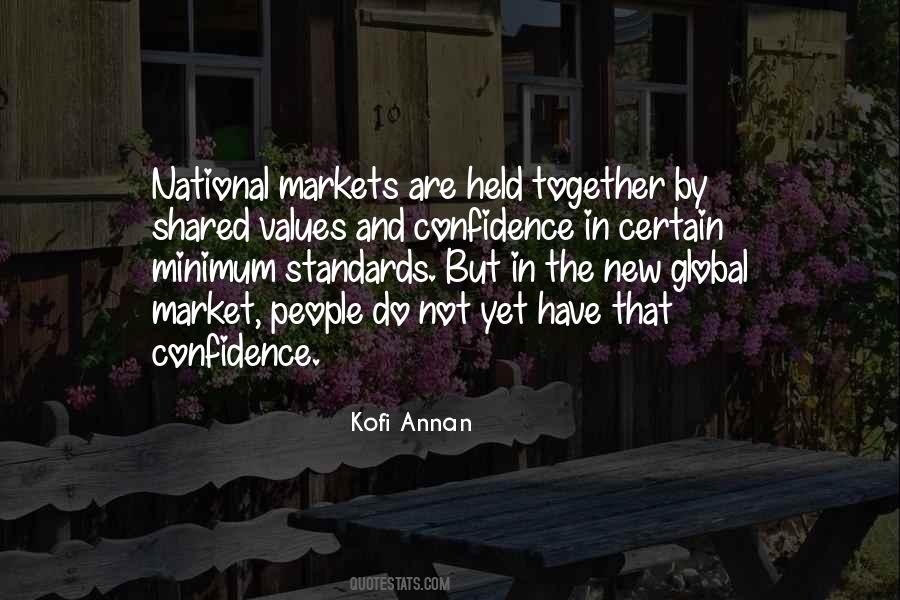 Quotes About Global Markets #490988