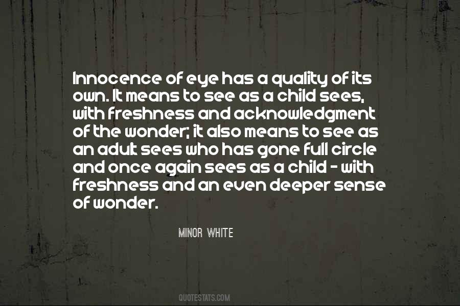 Quotes About A Child's Innocence #1139929