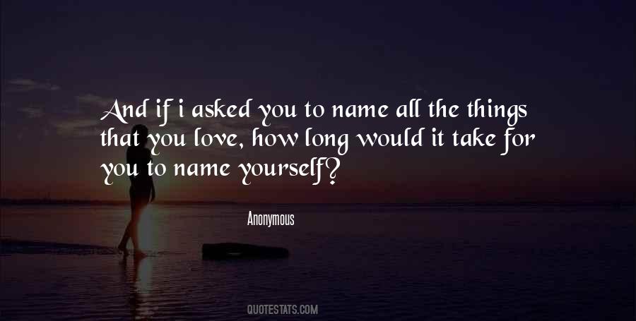 Quotes About How To Love Yourself #453548