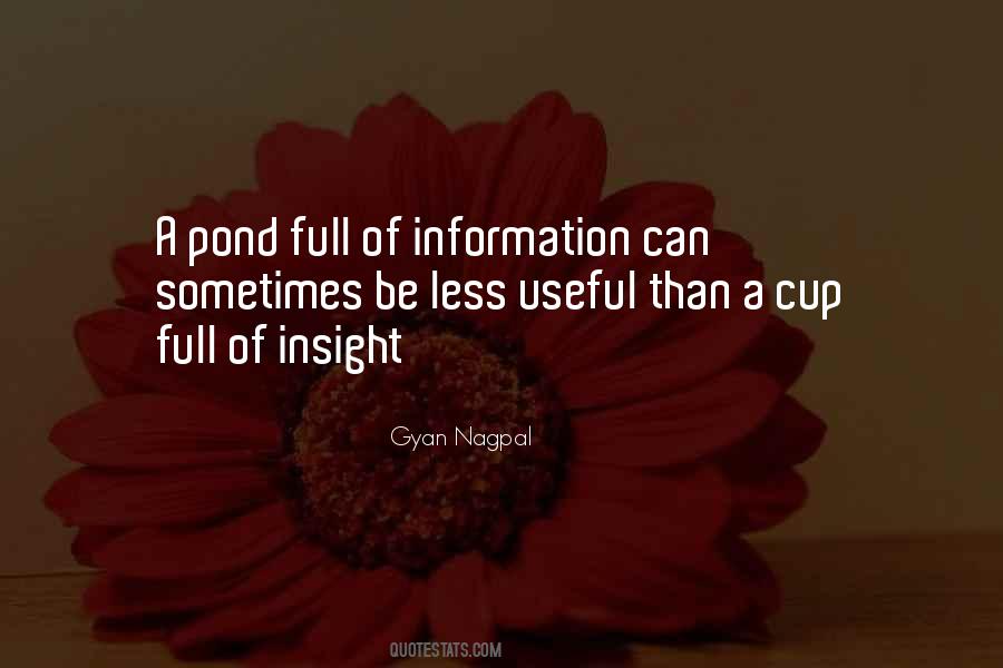 Quotes About Useful Information #433412