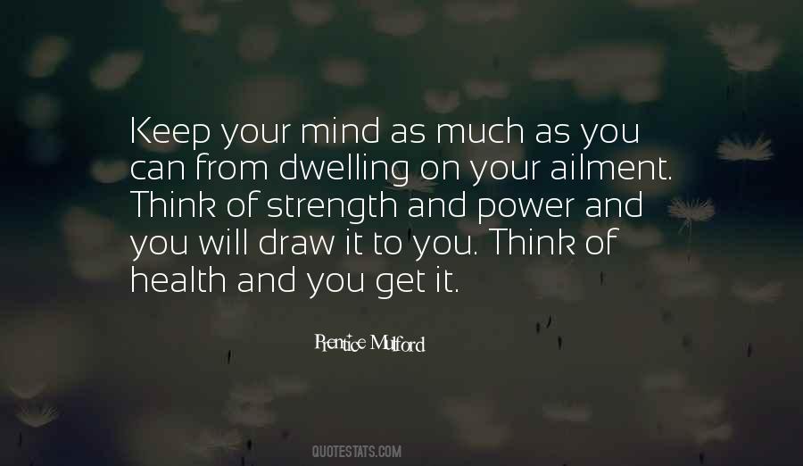 Quotes About Health And Strength #354115