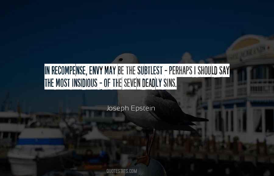 Quotes About 7 Deadly Sins #177986