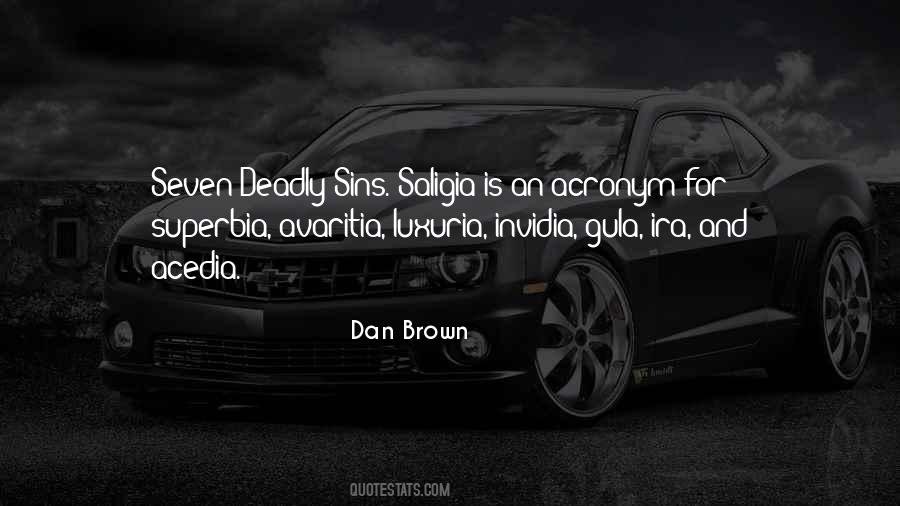 Quotes About 7 Deadly Sins #220370