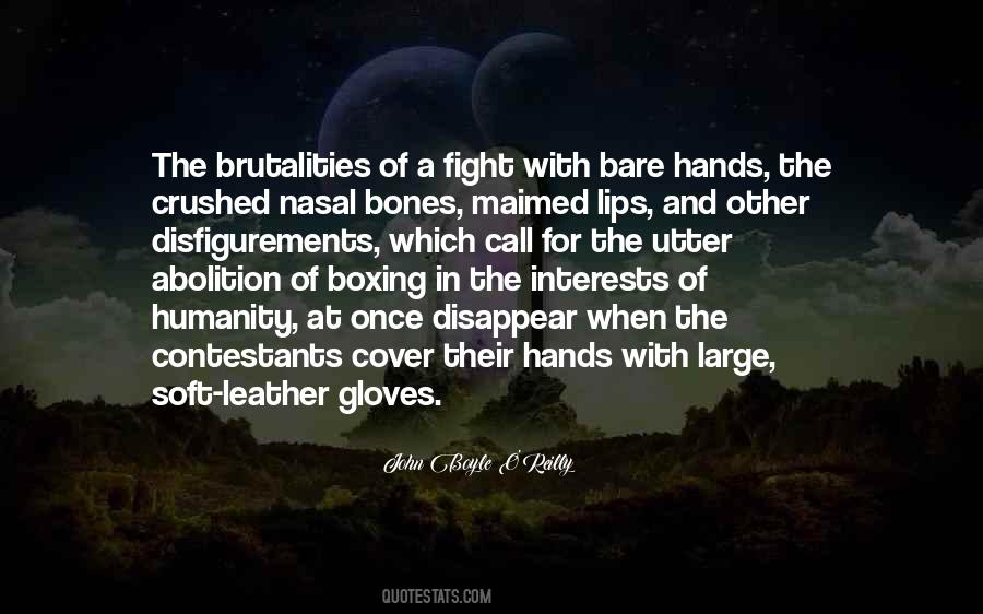 Quotes About Boxing Gloves #1233550