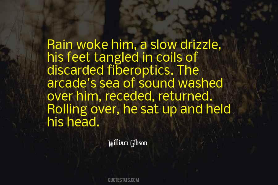Quotes About Sound Of Rain #1236429