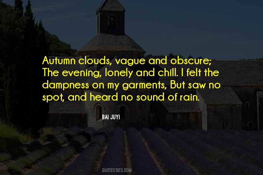 Quotes About Sound Of Rain #1407301