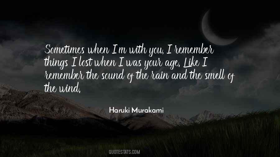 Quotes About Sound Of Rain #221226