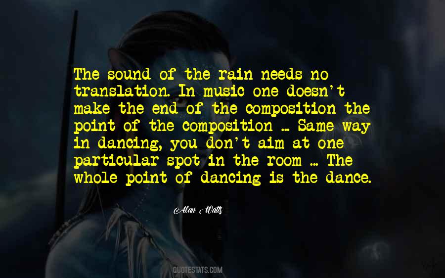 Quotes About Sound Of Rain #411629
