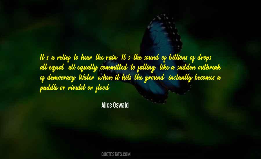 Quotes About Sound Of Rain #539165