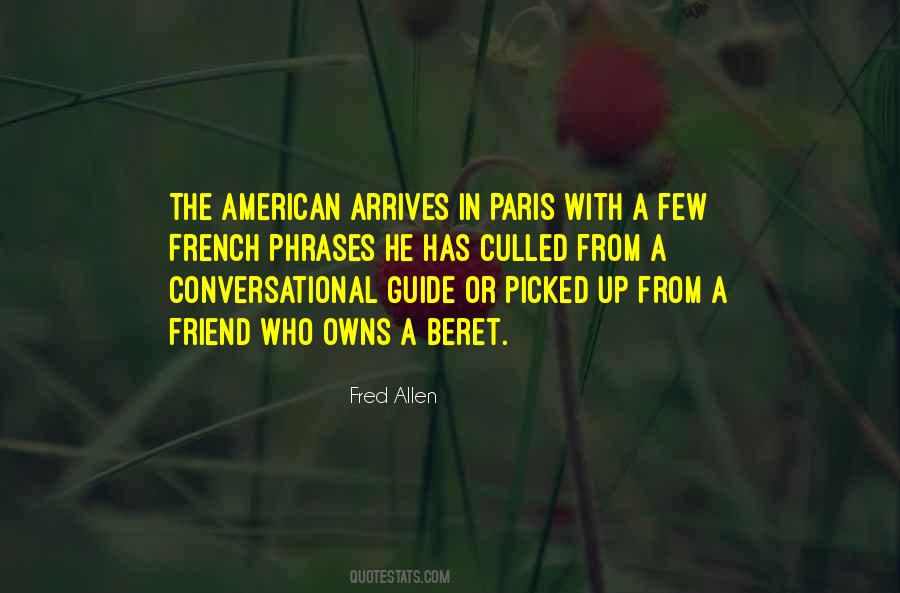 French Beret Quotes #31222