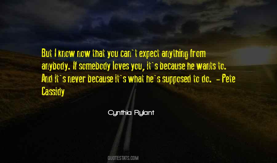 Quotes About What To Expect #110351