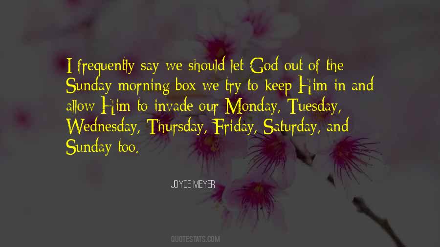 Quotes About Saturday Morning #149492