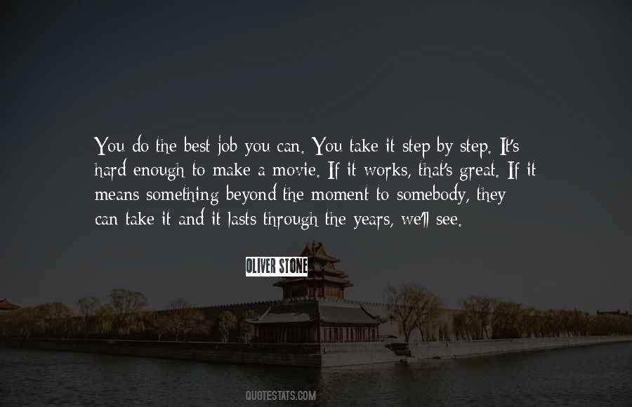 To Do Great Works Quotes #1022945
