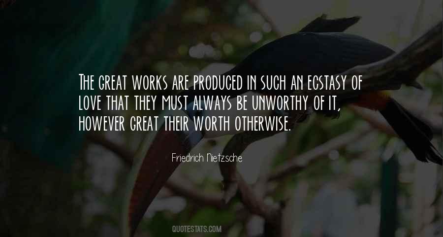 To Do Great Works Quotes #156293