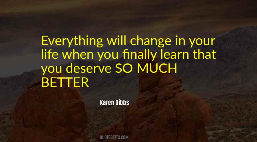 Quotes About Change In Your Life #897980