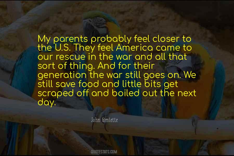 War Food Day Quotes #539707
