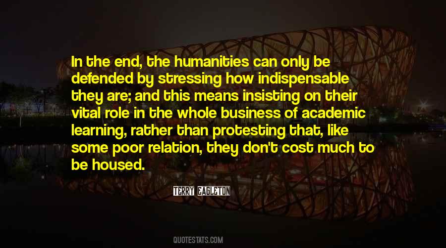 Quotes About The Humanities #1747893