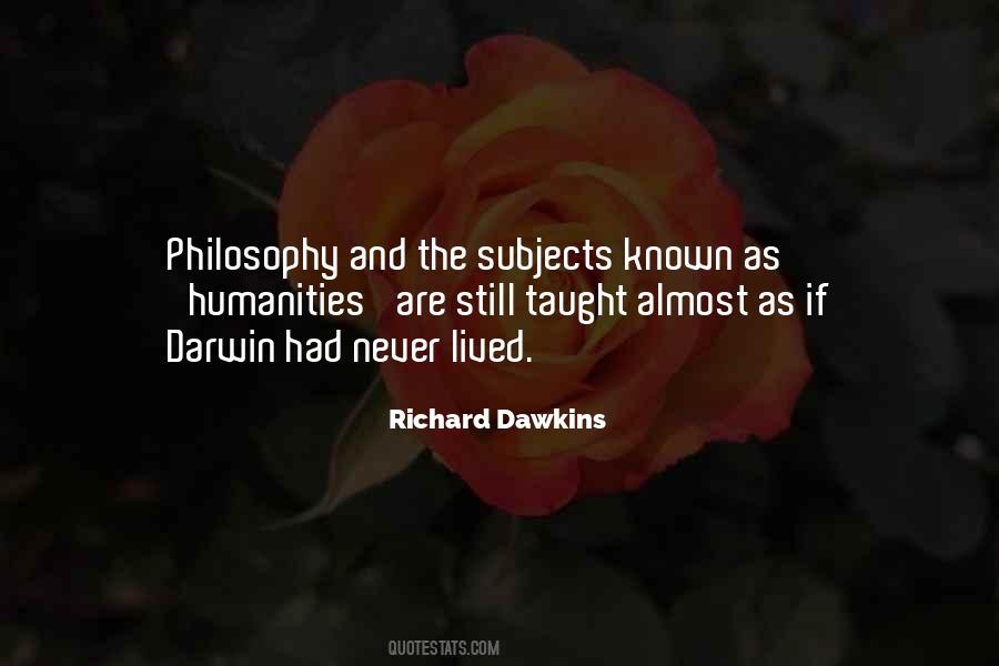 Quotes About The Humanities #250198