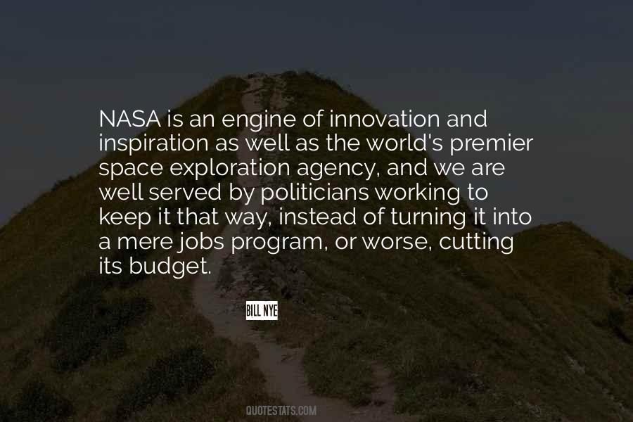 Space Nasa Quotes #1732753